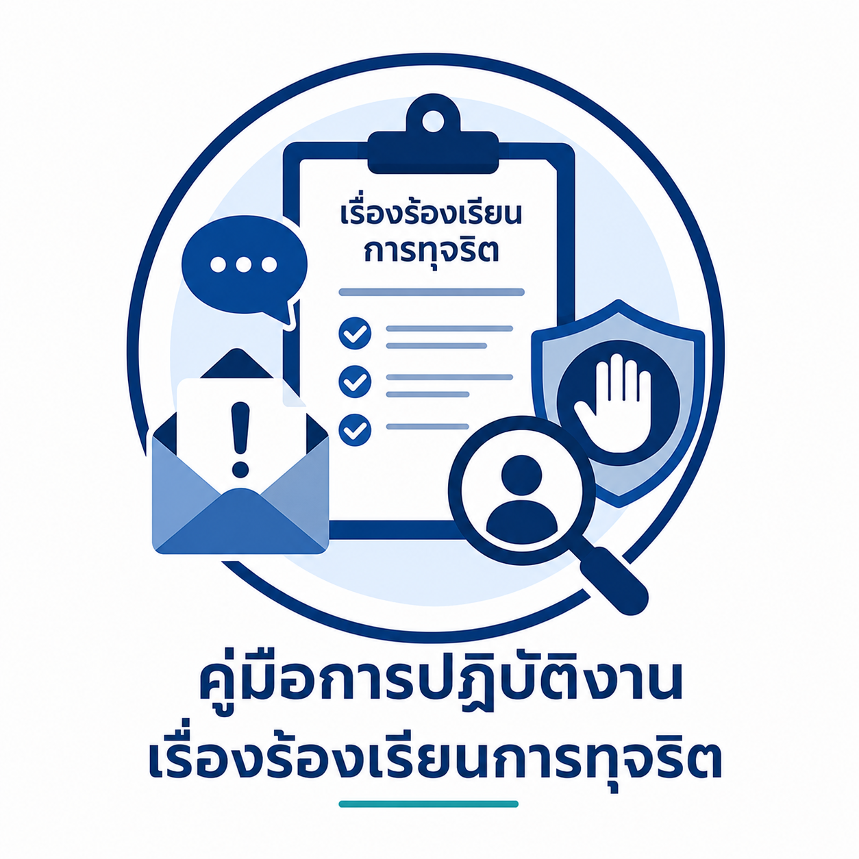 คู่มือการปฏิบัติงานเรื่องร้องเรียนการทุจริต