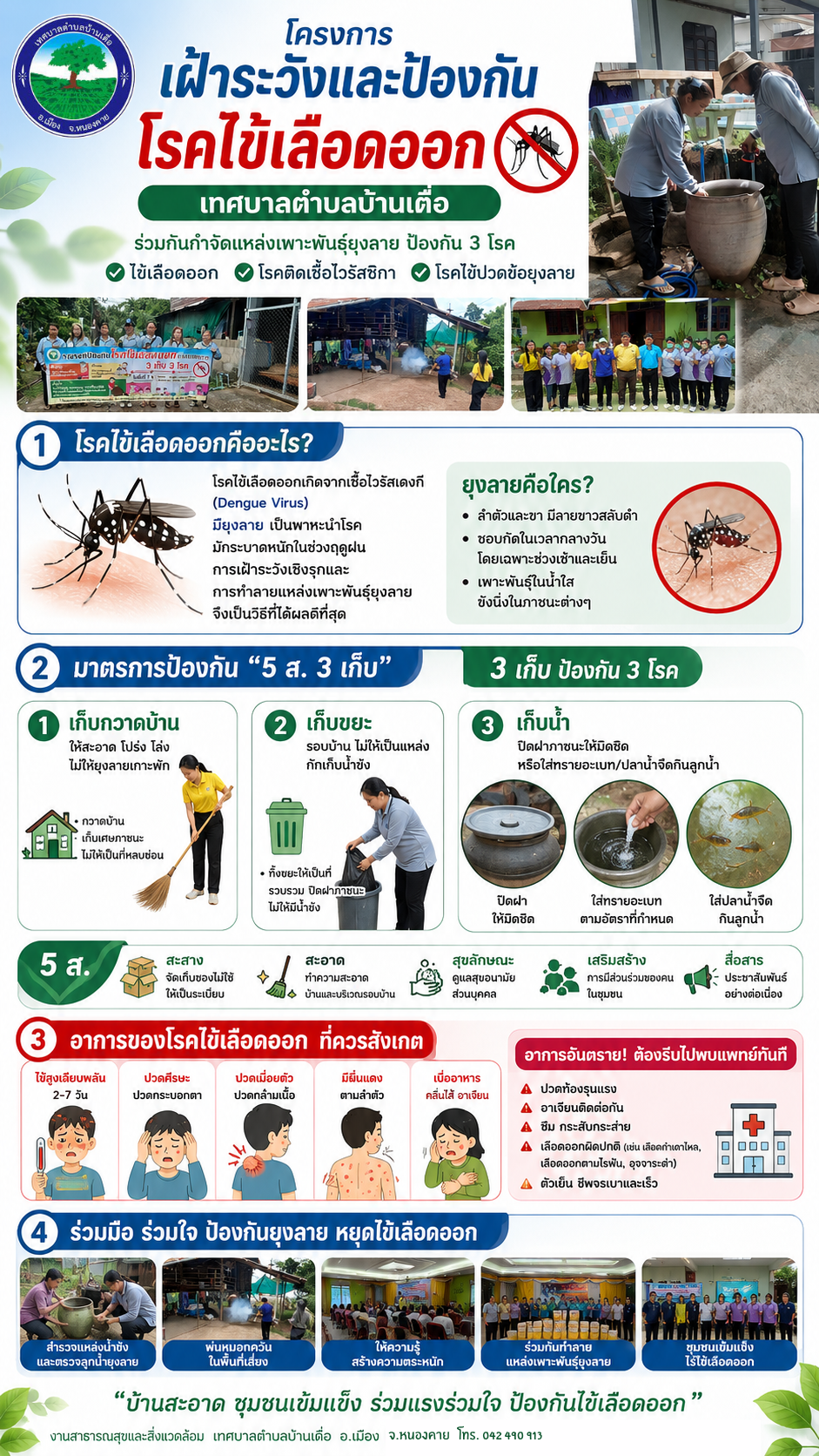 โครงการเฝ้าระวังและป้องกันโรคไข้เลือดออก