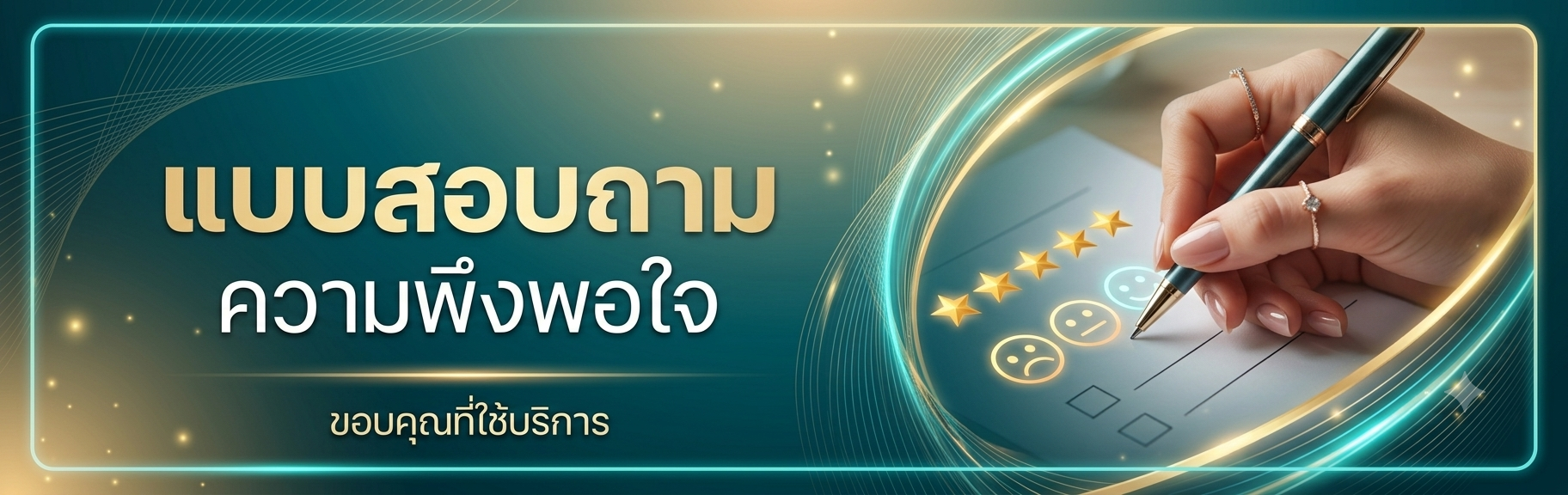 แบบสำรวจความพึงพอใจ